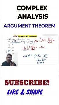 22 argument principle | let α,β,γ be the roots of f(z)=z^3-4z^2-z-1, then ∫z (f^' (z)/f(z) dz