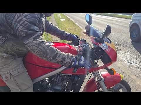 MZ 660 SKORPION 2000 TEST RIDE.