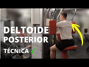 🎯 Cómo hacer HOMBRO POSTERIOR en MÁQUINA (técnica correcta y sin lesiones)