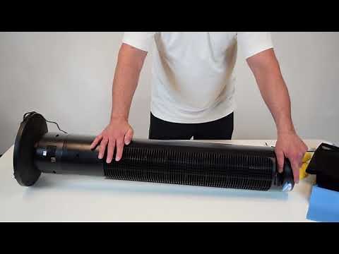 How to Install a Fan Filter on a Bionaire 4002 Tower Fan