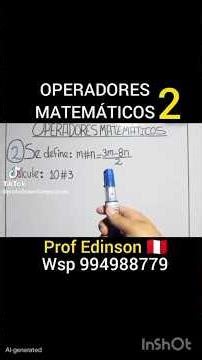 MATHEMATICAL OPERATORS 2 - Solved Exercise - Step by Step - RM Mathematics