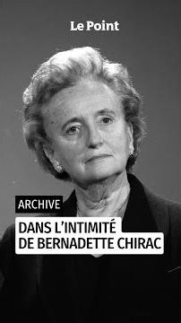 Death of Bernadette Chirac: her confidences from 1988