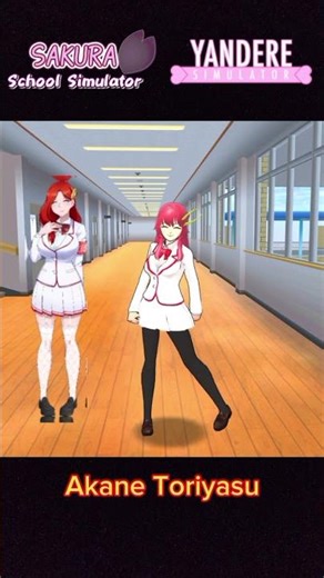 Akane Toriyasu in Sakura School Simulator