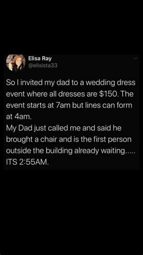 my dad took wedding dress shopping to heart 😭 | Subscribe for more #motivation 😊👍