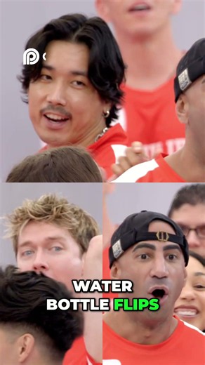 Ranking the Craziest Water Bottle Flip Moments #trending #viral #satisfying