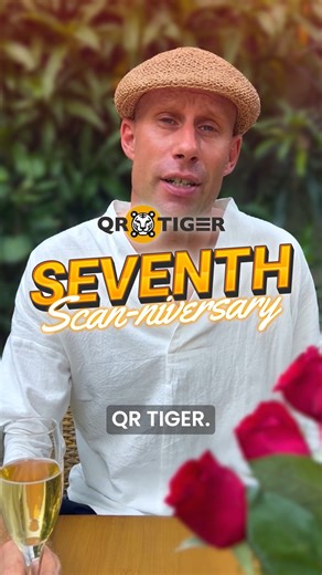 It’s QR TIGER’s 7th anniversary! 🎉 A special message from our CEO, Benjamin Claeys, as we celebrate 7 years of helping businesses and individuals worldwide with the best QR code solution! We're just getting started. #QRTIGER #QRCodeMarketing #7thAnniversary #BestQRCodeGenerator #QRCode #QRCodeSolution #DynamicQRCode #DigitalMarketing #MarketingTools | QR TIGER