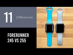 Forerunner 245 Vs 255