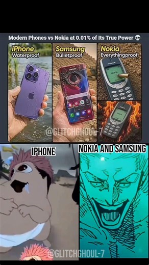 iPhone Vs Nokia 💀