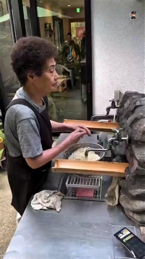 Japan’s Noodle Slide Tradition Explained l #shorts