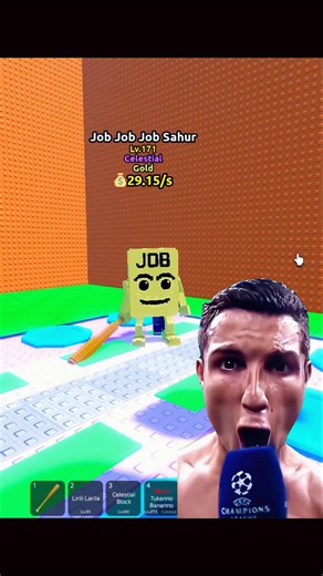 Job job job sahar 🥰🥸 #roblox #stealabrainrot