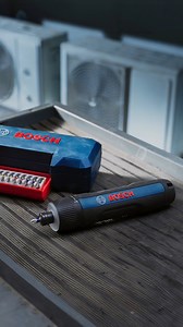 Have you tried out the NEW Bosch GO Screwdriver – built for precision with 7 torque settings and a 8 piece bit set included! 🔥 #BoschProfessional #BoschPowerTools | Bosch Professional Power Tools and Accessories