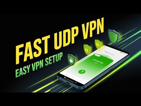 Handsome Fast VPN Setup 2025 | FAST UDP VPN & EASY VPN SETUP