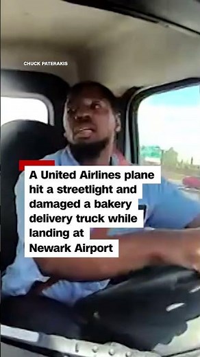 767 Hits Truck While Landing at Newark Airport | Driver Injured