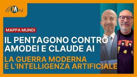 La Guerra e l Intelligenza Artificiale. Il Pentagono contro Anthropic di Amodei e Claude AI | Limes, Rivista Italiana di Geopolitica