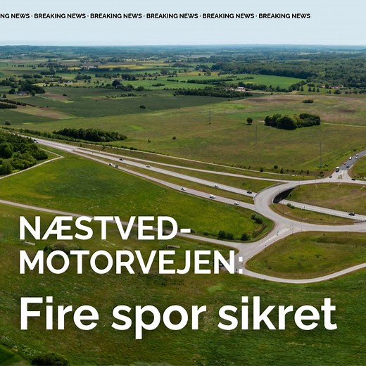 🚗💨 Fantastisk nyhed for Næstved! Et politisk flertal på Christiansborg har besluttet, at Næstved-motorvejen kommer til at bestå af en fuld motorvejsløsning mellem Næstved og Rønnede. Tidligere var der lagt op til besparelser, som ville betyde en landevejs-strækning – men nu er det endeligt afgjort: Motorvejen bliver fuldt udbygget! 🙌 “Det er en fantastisk nyhed. Nu er der ingen huller i vejen mod realiseringen af Næstved-motorvejen. Det bliver en game-changer for bosætning, erhvervsliv og inv