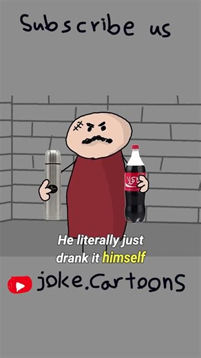 When Soda Isn’t “Edible”! 😂 A Hilarious Short Animation with 4 Chaotic Characters