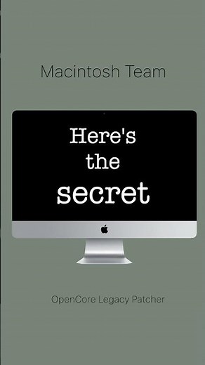 OpenCore for your old macos — The Ultimate macOS Bootloader Guide