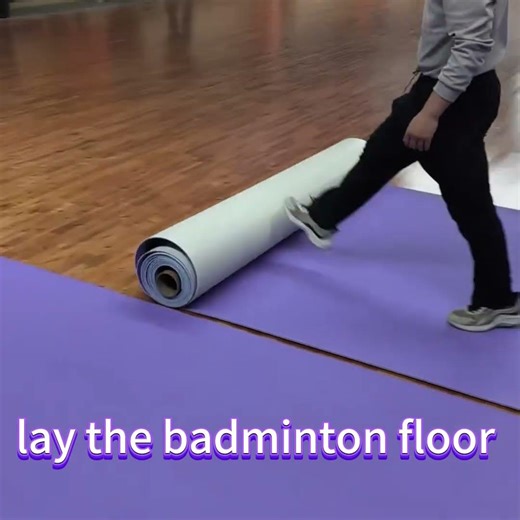 JINTA sports flooring.