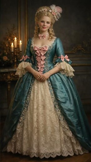 【第1弾】マリー・アントワネットの優雅なドレス👗の世界｜華麗なる宮廷スタイル