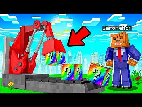 Creating The LARGEST Factory In Minecraft Luckyblock Tycoon