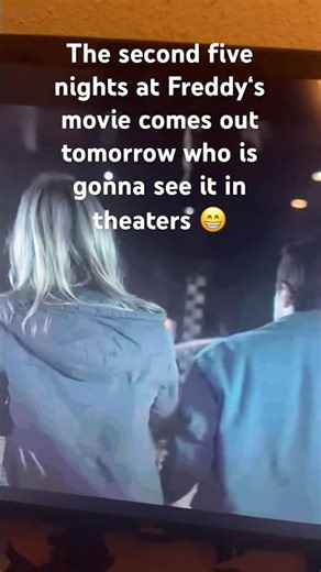 The second movie comes out tomorrow get ready everyone 😁￼