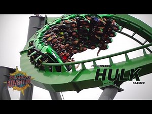 Incredible Hulk Coaster Now Open at Islands of Adventure