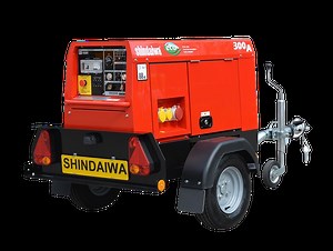 ECO 300/UK Welder Generator - Shindaiwa Welder Generators