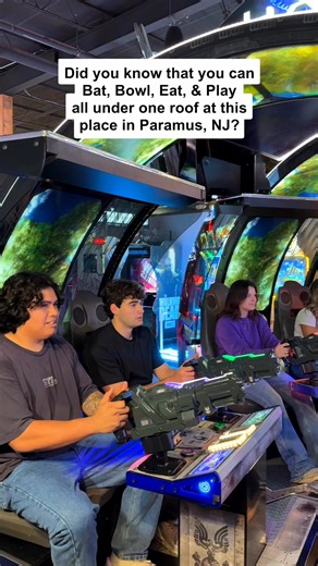 Have you been to Humdingers yet?🎳⚾️🍔 📍Humdingers, 64 E Midland Ave, Paramus, NJ Bat, Bowl, Eat, & Play all under one roof. There is no entry fee and reservations aren’t needed. See ya soon!🥳 #newjersey #northjersey #bergencountynj #paramus #njfun | Humdingers