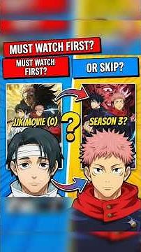 Do You Need to Watch the Execution Movie Before JJK Season 3? #shorts #demonslayer