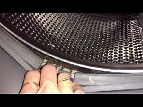 Hidden MOLD in Front Load Washers, clean & remove GUNK (How to)