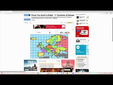 Am I a robot geography edition?!