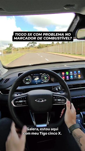 🚨 TIGGO 5X COM PROBLEMA NO MARCADOR DE COMBUSTÍVEL? 🚨 Será que é um problema pontual? Será que a Caoa Chery vai resolver essa situação? Essa é a minha opinião sobre um assunto que continua gerando bastante discussão entre os proprietários do modelo. 🤔 Já me segue para você não ficar por fora do que está rolando no mercado automotivo. 🚨 #Tiggo5X #CaoaChery #Tiggo5XPro #Chery #SUV