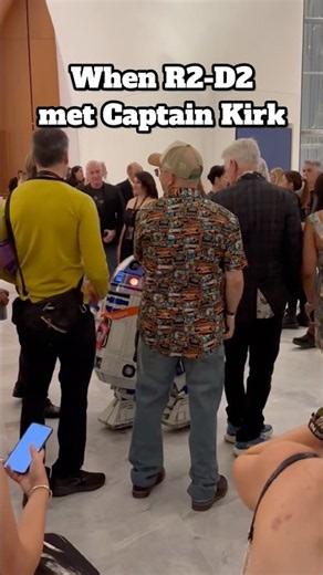 When R2-D2 met Captain Kirk at the Lucas Museum of Narrative Art