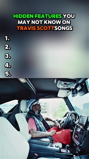 Explore Hidden Features in Travis Scott Songs