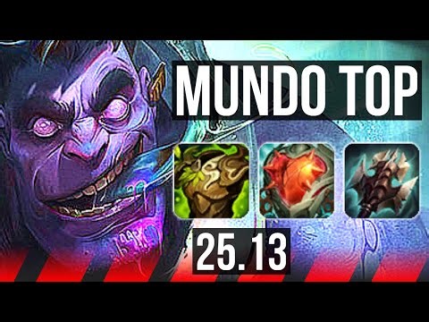 DR. MUNDO vs PANTHEON (TOP) | 6/3/11 | EUW Master | 25.13