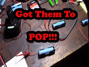 How to recover a dead 18650 Li-ion battery cell revive rejuvenate lithium ion batteries DIY