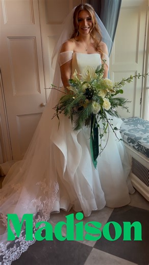 Carolyn | Alternative wedding Florist Dublin on Instagram: "✨ Madison — our real-life fairy queen from Rhode Island ✨ All the way across the Atlantic, straight into the magical grounds of Luttrellstown Castle, Madison floated in like something from a storybook. Her gown… her glow… her joy — absolutely breathtaking. And those tears? 🥺 Pure, heart-melting joy when she saw her bridal bouquet. Moments like this are the reason I adore what I do. Madison, thank you so much for choosing me to be your 