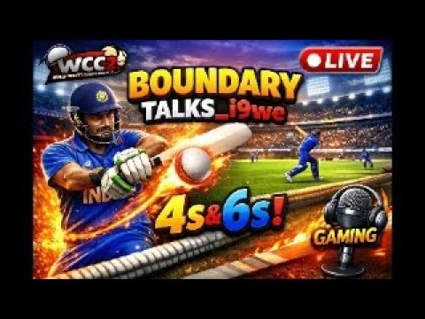 WCC2 Live Match | Real-Time Gameplay | World Cricket Championship 2