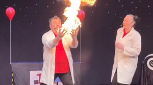 🔍 Introducing... the Top Secret Science Show! 🔍 Interactive Fun for Kids 🎈 Experience mind-blowing experiments, dazzling demonstrations, and hands-on activities! 👉 Grab your tickets here: https://bit.ly/42mBFrw Ignite your curiosity and join us at the Top Secret Science Show! 🚀 | Viva Blackpool
