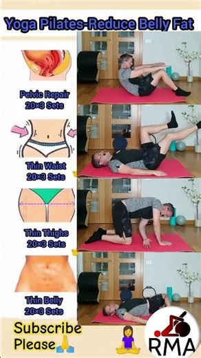 Yoga Pilates Reduce Extra Fat #shorts #workout #weightloss #joyfulworkout