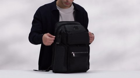 Tumi Mens Nomadic Backpack Steel One Size