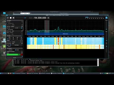 DragonOS Focal w/ ANTSDR E310 + DragonSDR Firmware (SigDigger, SDRAngel, SDR++, QRadioLink, GQRX)