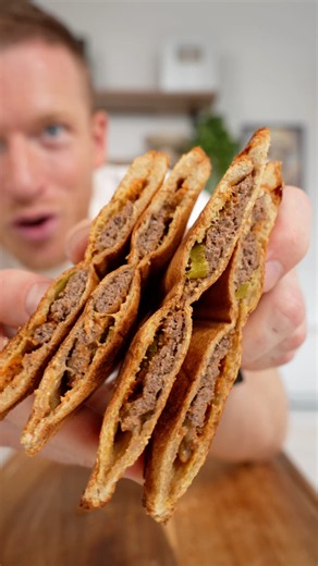 Der Burger aus dem Sandwichmaker!