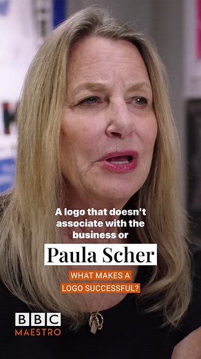 Ever wondered what makes a logo truly successful? 🤔 Paula Scher, the renowned graphic designer of Pentagram, spills the secrets: The key? A logo that's strong, compelling, simple, and witty is always a success - complexity is a no-go. Designing one is a fun process requiring extensive research and understanding of the organisation. When you've nailed it, everyone recognises it, and that's truly wonderful! | BBC Maestro