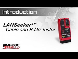 Introduction: LANSeeker™ - Cable Tester and RJ45 Tester