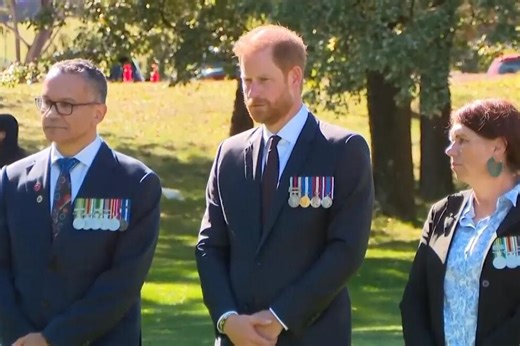 Prince Harry visits a local football league club and participates in Indigenous smoking ceremony in Australia
