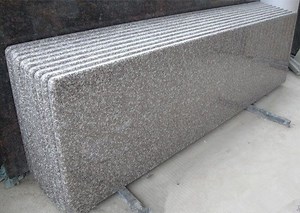 [Hot Item] Natural Stone polished/honed brown/pink G664 Chinese Granite Countertop for interiors/indoor kitchen/bathroom/bar/table