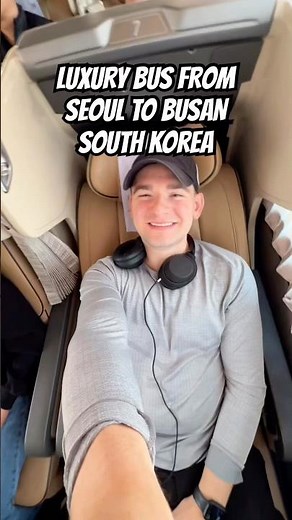 How to take a luxury bus from Seoul to Busan 🇰🇷