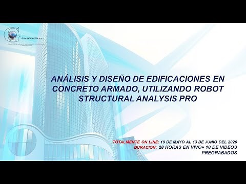 Curso de Estructuras en Concreto Armado con Robot Struc. Ana. (1/12)