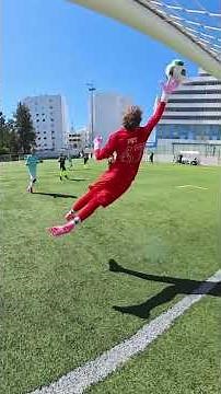 First Match in Portugal🇵🇹🔥 #gripmode #goalkeeper #football
